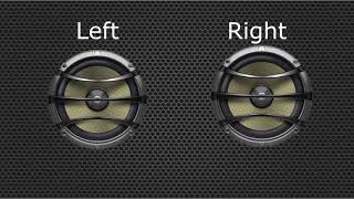 Stereo Left and Right Stereo Sound Test [upl. by Anirtap87]