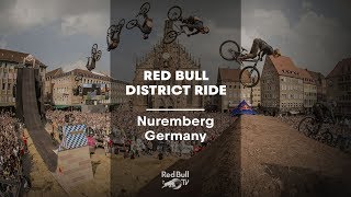 Urban freeride MTB at its best Red Bull District Ride Live [upl. by Zoila]