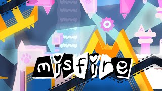 MISFIRE Extreme Demon by Galaxxyss and more  Geometry Dash [upl. by Maryanne425]