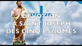 DÉVOTION DES 5 PSAUMES DE SAINT JOSEPH mercredi saintjoseph joseph psaumes prière [upl. by Yeldar]