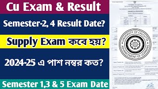 CU Semester Result date 2024  CU result date 2024  CU odd semester exam  odd semester exam date [upl. by Asilaj]