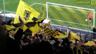 Stimmung Borussia Dortmund  Gladbach Video 1 von 2  BVB Mönchengladbach Full HD [upl. by Akinit275]