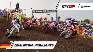 RAM Qualifying Highlights  Liqui Moly MXGP of Germany 2024 MXGP Motocross [upl. by Solly144]