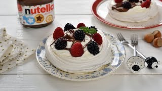 Mini pavlova cu Nutella si fructe CC Eng Sub  JamilaCuisine [upl. by Ishmael641]