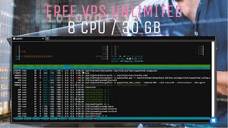 VPS Gratis 8 CPU  30 GB RAM Unlimited  Jupyter Alternatif 247 🚀 [upl. by Attiuqihc432]