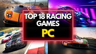 TOP 18 BEST RACING GAMES FOR PC IN 2024 BEST PC GAMES [upl. by Virgie611]