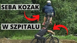 SEBA PRZEJECHAŁ MI PO GŁOWIE  NAJTRUDNIEJSZY DOWNHILL W MOIM ŻYCIU [upl. by Mariande424]