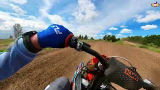 Arncott Moto Park 2024  1 lap on the 250 two stroke [upl. by Hinda216]