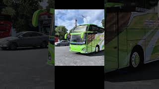 HARAPAN PALSU busreview automobile jetbusshd busmania jetbushd bussid jetbus3shd games [upl. by Kcirad]