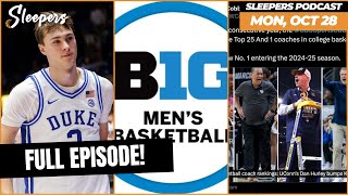 Old school vs new school B1G recruiting blunders and CBS coach rankings  Sleepers Pod 102824 [upl. by Ynamad308]