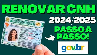 Como renovar CNH  Simples e Rápido [upl. by Aineval]