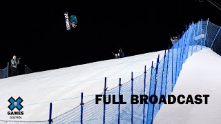 The Real Cost Men’s Snowboard Big Air FULL BROADCAST  X Games Aspen 2020 [upl. by Rheinlander738]