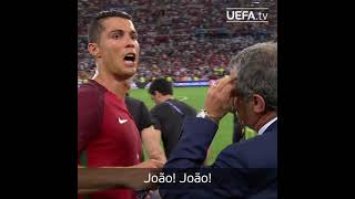 Cristiano Ronaldo João Moutinho before huge penalty 🇵🇹 [upl. by Peg923]