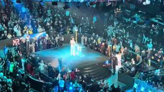 WWE Hall Of Fame 2024 Ceremony The Rock Entrance [upl. by Silado]