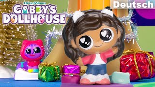 🔔 Jingle Bells mit DJ Katzenminze und den Gabby Katzen 🎁  GABBYS DOLLHOUSE SPIELZEUGABENTEUER [upl. by Troth]