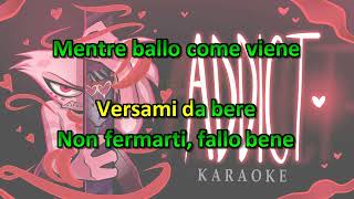 Hazbin Hotel  ADDICT Karaoke ITA Versione Riccardo Suarez [upl. by Glinys]