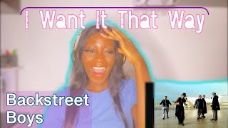 Backstreet Boys  I Want It That Way Reaction Video [upl. by Helyn]