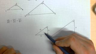 Likformiga trianglar Ma 1c [upl. by Odradlig]