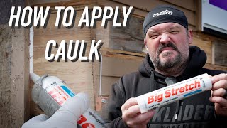 How To CORRECTLY Apply Caulk  Dr Decks [upl. by Patsis]