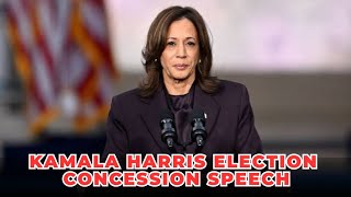 Watch Vice President Kamala Harris complete concession speech [upl. by Ignatia716]