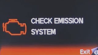 Check Emission System Warning Engine Light On [upl. by Nylannej360]