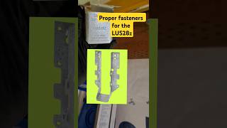 LUS28Z joist hanger fasteners joist joisthanger deck decks diy handyman simpsonstrongtie [upl. by Anaihk626]