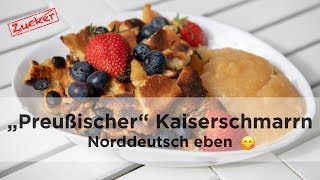 Preußischer Kaiserschmarrn Zucker amp Milchfrei [upl. by Ubald214]