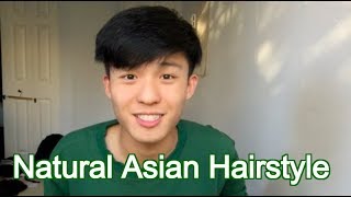 How To Style Asian Hair Fast And Easy 2022 [upl. by Aerdnahc]