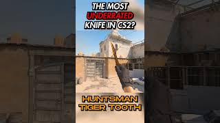 THE MOST UNDERRATED KNIFE IN CS2  Huntsman Knife Tiger Tooth 🔥🐅 [upl. by Dole627]