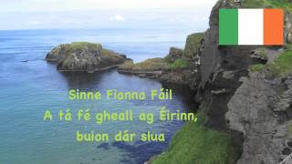 Ireland national anthem  Amhrán na bhFiann [upl. by Lyrej]