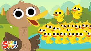 500 Ducks  Kids Songs  Super Simple Songs [upl. by Aridaj]