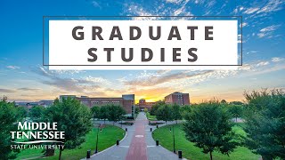 Maximize your Future Apply to Graduate School at MTSU [upl. by Iznekcam]