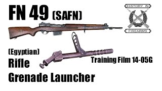 FN49 SAFN Rifle Grenade Launcher Egyptian TF 1405G [upl. by Trotter411]