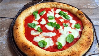 TEASER Homemade Neapolitan Pizza PROlevel No OONI special oven No pizza stone Quick and Easy [upl. by Ken]