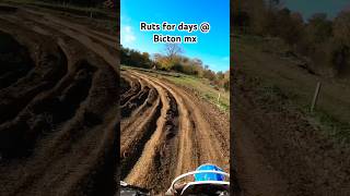 Fast Eddy  Bicton Motocross ruts 🏴󠁧󠁢󠁥󠁮󠁧󠁿  Enduro mx dirtbikes [upl. by Heman699]