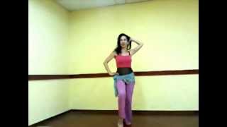 לימוד ריקודי בטן עם טל תנועות צד אגן belly dance lesson [upl. by Zul501]