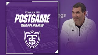 Press Conference Tommie Football Postgame v San Diego [upl. by Mastrianni197]