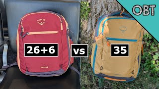 Osprey 266 vs 35 Daylite Comparison and Final Thoughts [upl. by Ainola419]