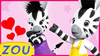 Zou celebra el amor  Compilación de San Valentín 2024  Zou en español 🦓 [upl. by Slerahc386]