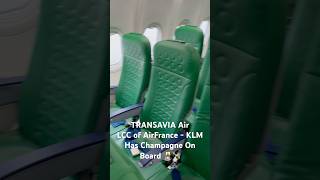 Transavia flight review food lcc airfrance klm champagne boeing travel Paris Istanbul i [upl. by Hinkel]