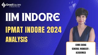 IPMAT Indore 2024 Analysis  IIM Indore IPM 2024 [upl. by Fishback]