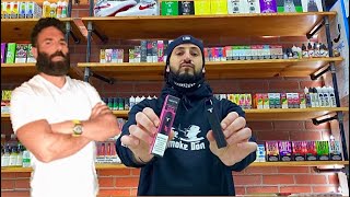 DAN BILZERIAN IGNITE V15 DISPOSABLE VAPE REVIEW [upl. by Olihs]