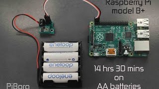 Battborg Powering a Raspberry Pi from Batteries for 14 hours and 30 minutes [upl. by Lydia]