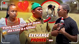 Making couples switching phones for 60sec 🥳 🥳 SEASON 3 🇿🇦SA EDITION  EPISODE 166 [upl. by Halilad]