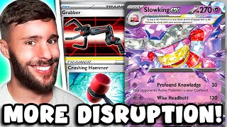 I Made My Slowking ex Deck EVEN MORE Disruptive MORE RAGE QUITS [upl. by Noli]