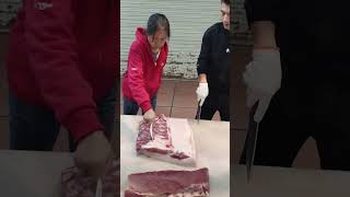 Fresh Pork  Pork Cutting  Cut as Much as You Need 1021 shorts [upl. by Eenhat]