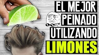 quotPEINADO CON LIMONquot PEINADO PARA HOMBRE 2017  HAIRSTYLE LEMON   JR Style For Men [upl. by Rennob]