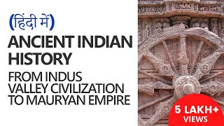 Ancient History in हिंदी  Indus Valley Civilization to Mauryan Empire UPSC CSEIAS Agam Jain IPS [upl. by Auerbach]