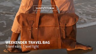 WEEKENDER TRAVEL BAG A sandstorm classic [upl. by Maeve47]