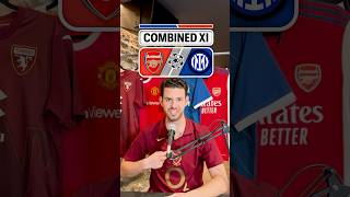 INTER vs ARSENAL combined 11 ⚔️ championsleague arsenal inter [upl. by Sesilu855]